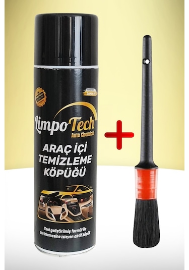 Limpo Tech Araba Köpük Deri Koltuk Araba Temizleme Spreyi Çok Amaçlı Köpük Sprey 500ml