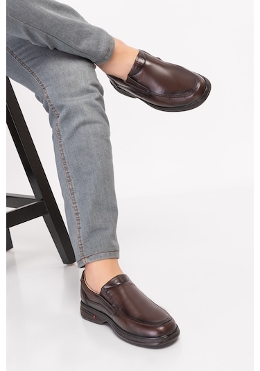 Ortopedik Diyabetik Erkek Ayakkabı Kahverengi Dia 101-48-kahverengi Kahverengi