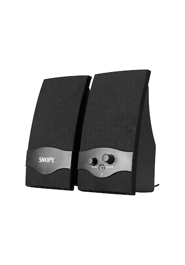 Snopy Sn-84 3W Rms 1+1 Siyah Usb Hoparlör Siyah
