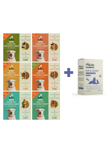 Kito Köpekler İçin Kito Fresh Tanışma Paketi + Kito Hip&joint