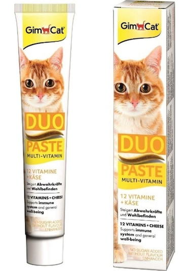 Gimcat Duo Paste Multivitamin Peynir + 12 Vitaminli 50 G
