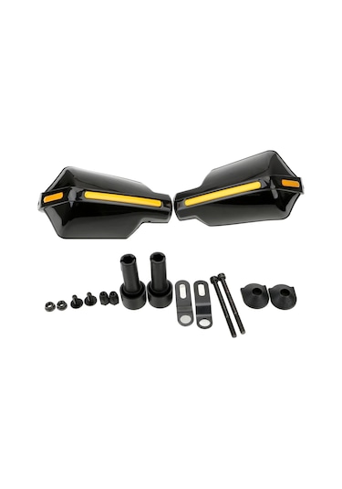 Motosiklet Üniversal Siyah El Koruma Rüzgarlığı (496951331)