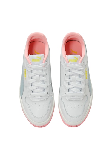 Puma Carina Street Beyaz Kadın Sneaker Beyaz-mavı-pembe Çok Renkli
