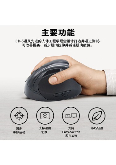 Fabrika Noktası Toptan Kablosuz Dikey Ergonomik Dikey Fotoelektrik Dahili Lityum Pil Şarj Edilebilir Fare Kırmızı Diğer