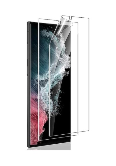 Logis Samsung Galaxy Uyumlu S23 Ultra Tam Kaplayan 5d Antistatik Ekran Koruyucu Cam