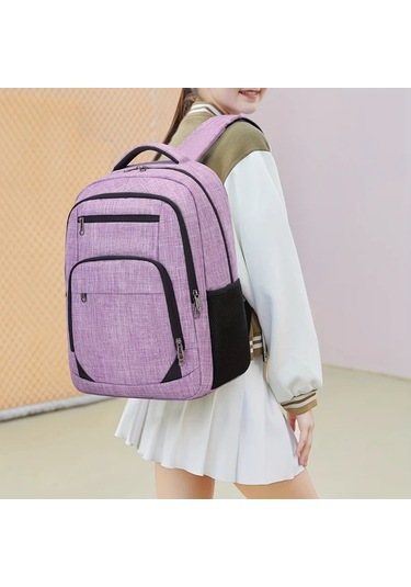 Cordial Erkek Ve Kadın Omuz Çantaları Siyah Gençler İçin 39.62 Cm Dizüstü Bilgisayar Sırt Çantası İş Üniversite Seyahat Günlük Üç Parçalı Set Siyah