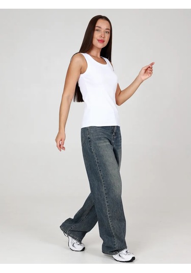 Ivcapriz Büyük Beden Pamuklu Atlet 304337415 Beyaz
