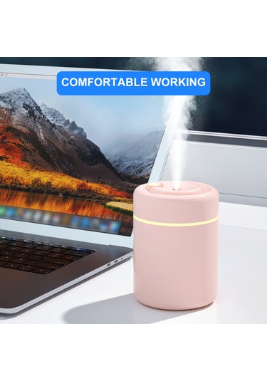 Dianziye Yeşil Usb Nemlendirici, 180ml Hacimli, 4-8 Saat Buhar Süresi, Islak Işık Gece Lambası, Akıllı Kuru Isınma Koruması, Ev/ofis/araç İçin