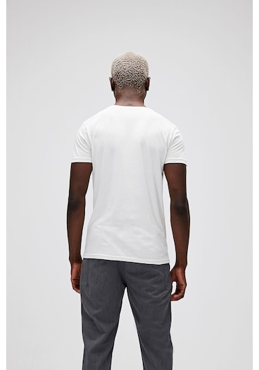 Bad Bear 19.01.07.002 Bad Bear Tee Erkek T-Shirt Beyaz