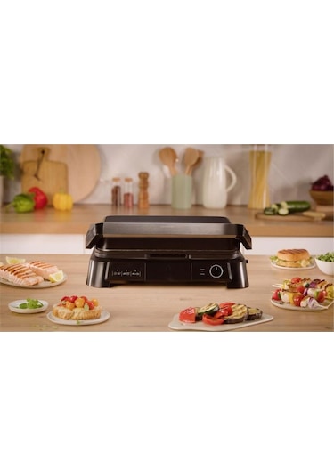 Tefal SuperGrill 3in1 6 Dilim Kapasiteli 2000 Watt Barbekü Izgara ve Tost Makinesi