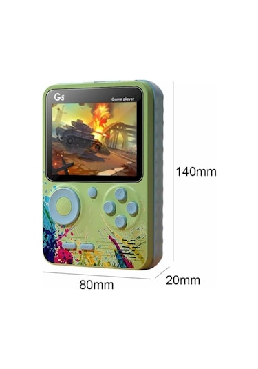 Çocuklara Özel 4k Hd Retro Oyun Konsol El Atari Taşınabilir 500 Oyunlu