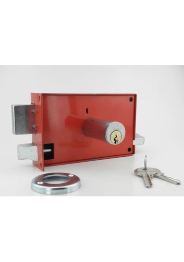 Volkan 14 Cm Apartman Demir Kapı Kilidi Triajlı Kilit