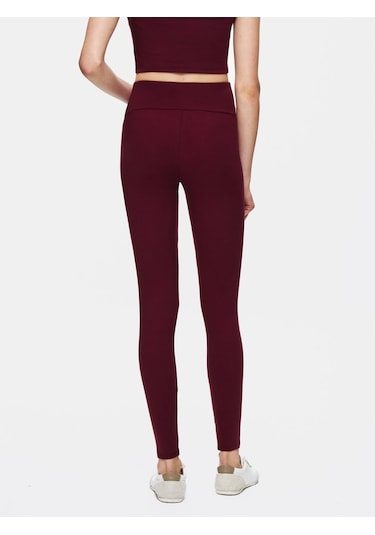 Ltb Basic Slim Fit Kırmızı Tayt Kırmızı L