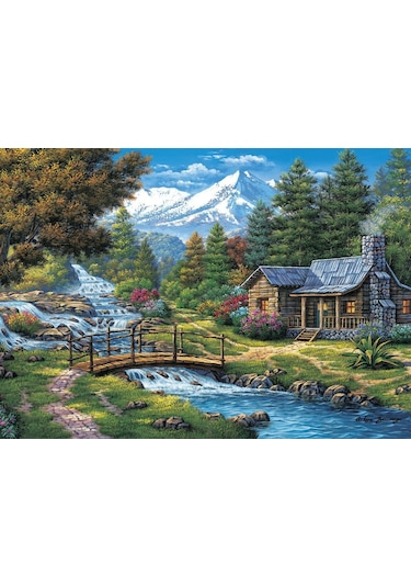Art Puzzle 2000 Parça İki Küçük Şelale Puzzle