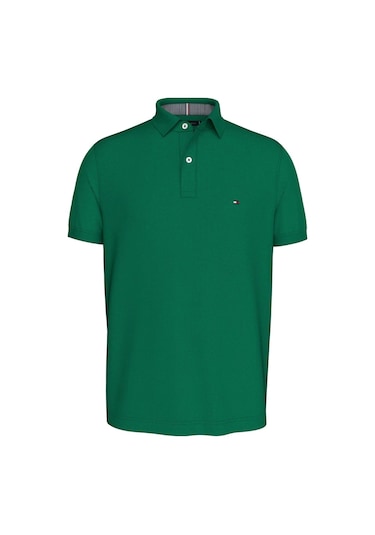 Tommy Hilfiger Tommy Hılfıger Erkek Polo T-shırt Yeşil