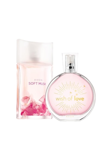 Avon Soft Musk + Wish of Love Kadın Parfüm EDT 50 ML