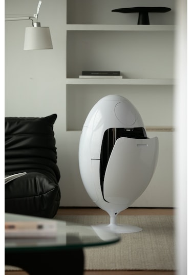 Miniforms Egg Bin Çöp Kovası Large Beyaz