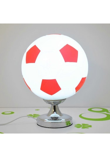 Yaratıcı Futbol Led Masa Lambası Yatak Odası Dekorasyonu 220v Diğer