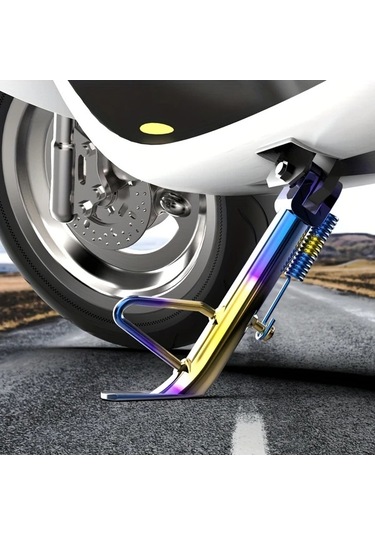 Xuweiwei Demir Yan Ayak Destek Braketleri Off-road Motorcycle Parça Ve Aksesuarları White Blue Elektro Kaplama