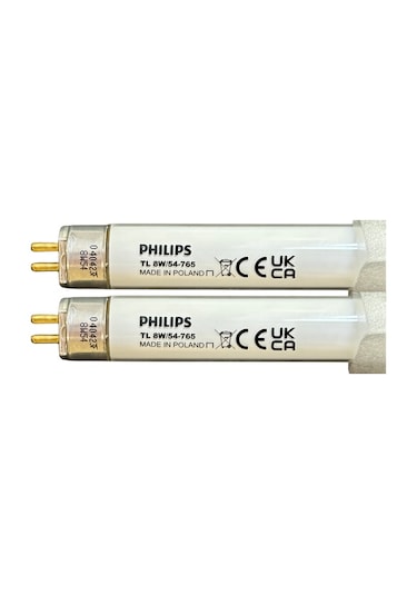2 Adet Philips 8w 765 Beyaz Işık 6500k G5 Duylu T5 Floresan