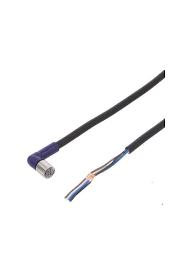 Omron Xs3f-lm8pvc4a5m M8 Açılı Soketli Sensör Kablosu 5m