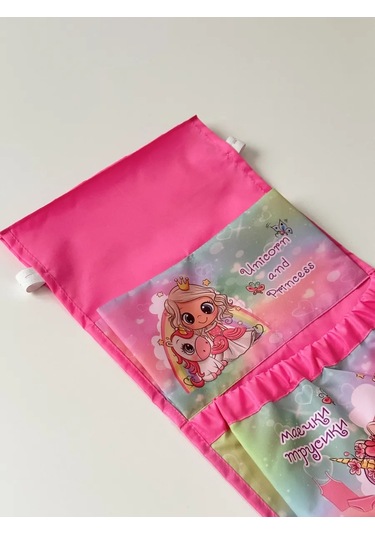 Karmasek21 Miroslava İçin İsimli Anaokulu Dolabı İçin Cepli Düzenleyic 268953450 Pembe