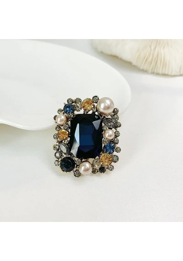 Üst Düzey Zarif Renkli Içi Boş Yaprak Broş Palto Kardigan Takım Pim Broş B9-6-7881 B9-6-7881 Çok Renkli