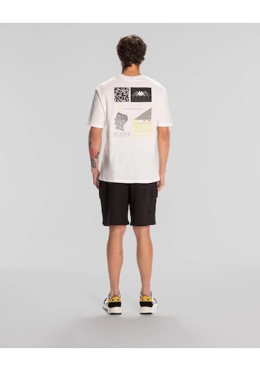 Kappa Authentic Spacetime T-shirt Erkek Beyaz Regular Tişört Siyah Kappa Authentic Spacetime T-shirt Erkek Beyaz Regular Tişört Siyah