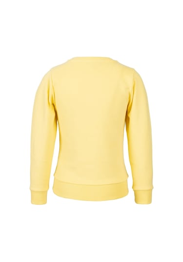 Brz Kids Baskılı Kız Çocuk Sweatshirt-sarı Sarı