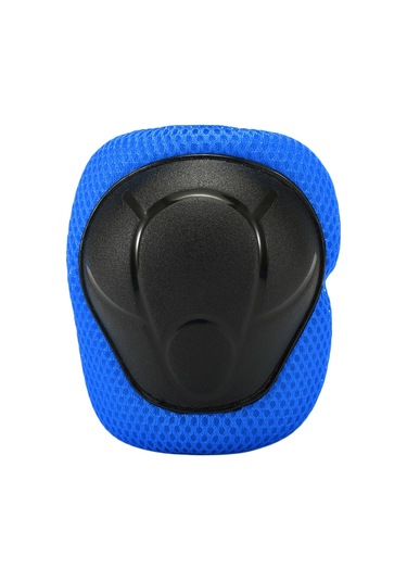 Hallow-çocuklar Diz Pedleri Set 6 İn 1 Koruyucu Dişli Kiti Y12573bl