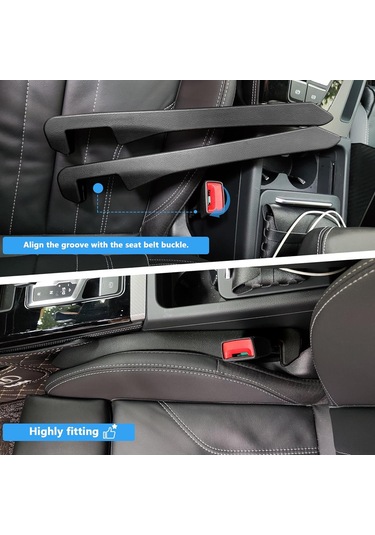 Fosenze Araç Koltuk Aralığı Dolgusu - Küçük Eşyaların Düşmesini Engeller, Araç İç Gerekli Şeyleri Düzenler - Çift Paket