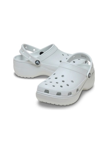 Crocs Brooklyn Low Wedge Kadın Sandalet 206453-060 Gri