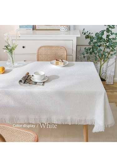 Gri Kanepe Örme Kapak Battaniye Püsküllü Goblen Yatak Masa Seyahat Dekor Battaniye Ev Otel Pamuk Yatak Ofis 90x240cm