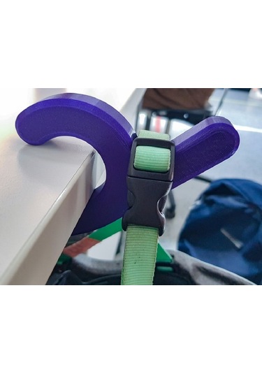 Öğrenci Okul Çanta Sıra Askısı Sarı Kırmızı