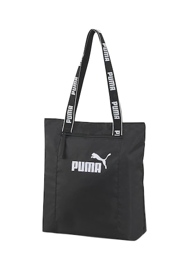 Puma Core Base Shopper Omuz Çantası 7946501 Siyah 001