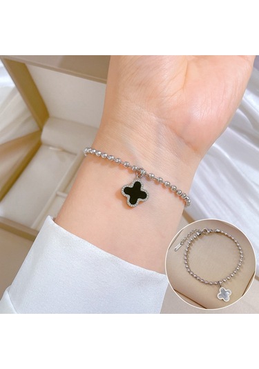 Jzcat Titanyum Çelik Hip Hop Bilezik Altın Moda Temperament Basit Bilezik-gsl35 Metalik