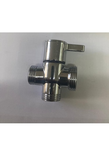 Hms 1/2-1/2-3/4 Banyo Robot Duş Seti Yönlendirici Ara Musluk Krom