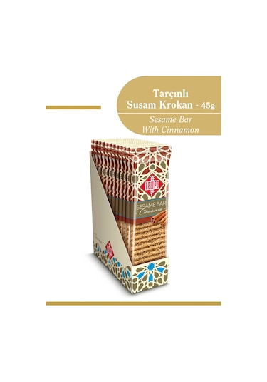 Tarçınlı Susam Krokan 45 G X 12 Adet