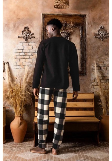 Sude Erkek Kışlık Polar Pijama Takımı K100/13 - 1 Adet 001 Sude Erkek Kışlık Polar Pijama Takımı K100/13 - 1 Adet 001