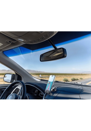 Cellularlıne Magsafe Compakt Katlanabilir Araç İçi Telefon Tutacağı Siyah