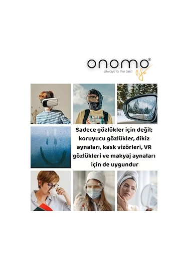 Life Buğu Önleyici Gözlük Temizleme Bezi-1 Adet Tekrar Kullanılabilir