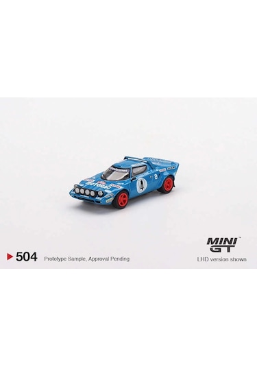 Mini Gt Lancia Stratos Hf 1979 Rally Montecarlo Winner 4 Mgt00504
