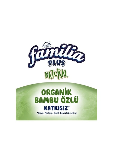 Familia Naturel Bambu Özlü Katkısız Havlu 16 Rulo