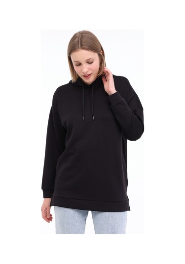 Lumberjack Wl Ilse 17bt231 5fx Siyah Kadın Sweatshirt Siyah