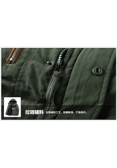 Pasifix Erkek Kalın Günlük Pamuklu Mont 001