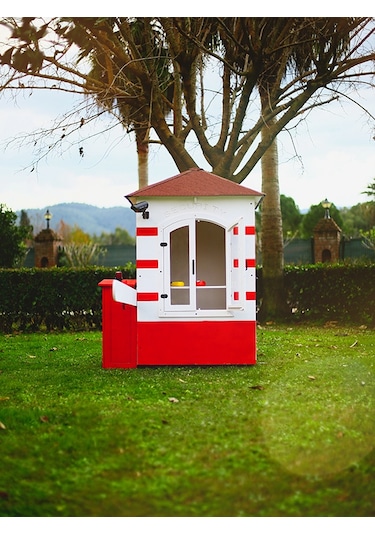 Mandu Bariyerli Ahşap Güvenlik Kulübesi Bekçi Kulübesi