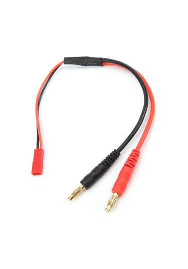 Wezone Rc Modeli İçin B6 Lipo Şarj Cihazı Bağlantı Kablosu - Jst'den 4.0mm Muz Soketine, 21.6cm Silikon Teli, 1s Pil Uyumlu