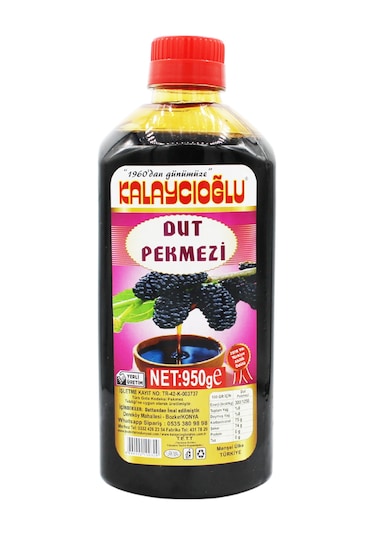 Kalaycıoğlu Dut Pekmezi 950 G