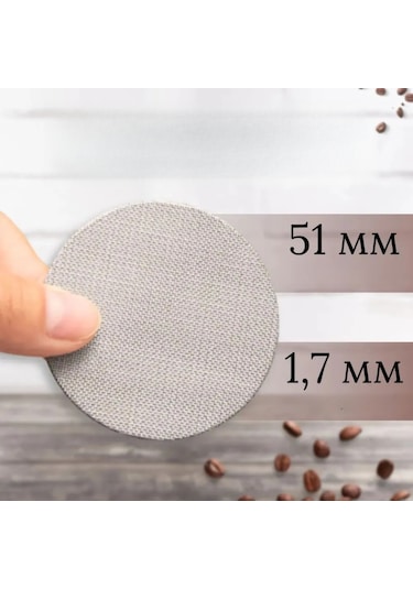 Symbee Tekli Hafif Gri Kahve Filtresi - Fabrika Üretimi - 1 Adet Paket Gri