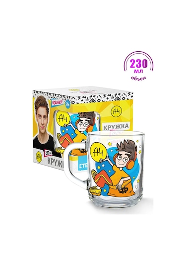 Nd Plej Çocuklar İçin Cam Çay Kupası 230 Ml Vlad A4 Challenge 398886387 Turuncu